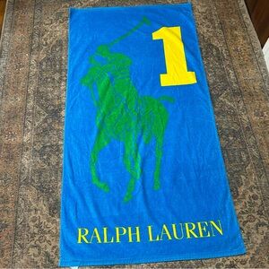 Polo Ralph Lauren Fragrances Promo Beach Towel